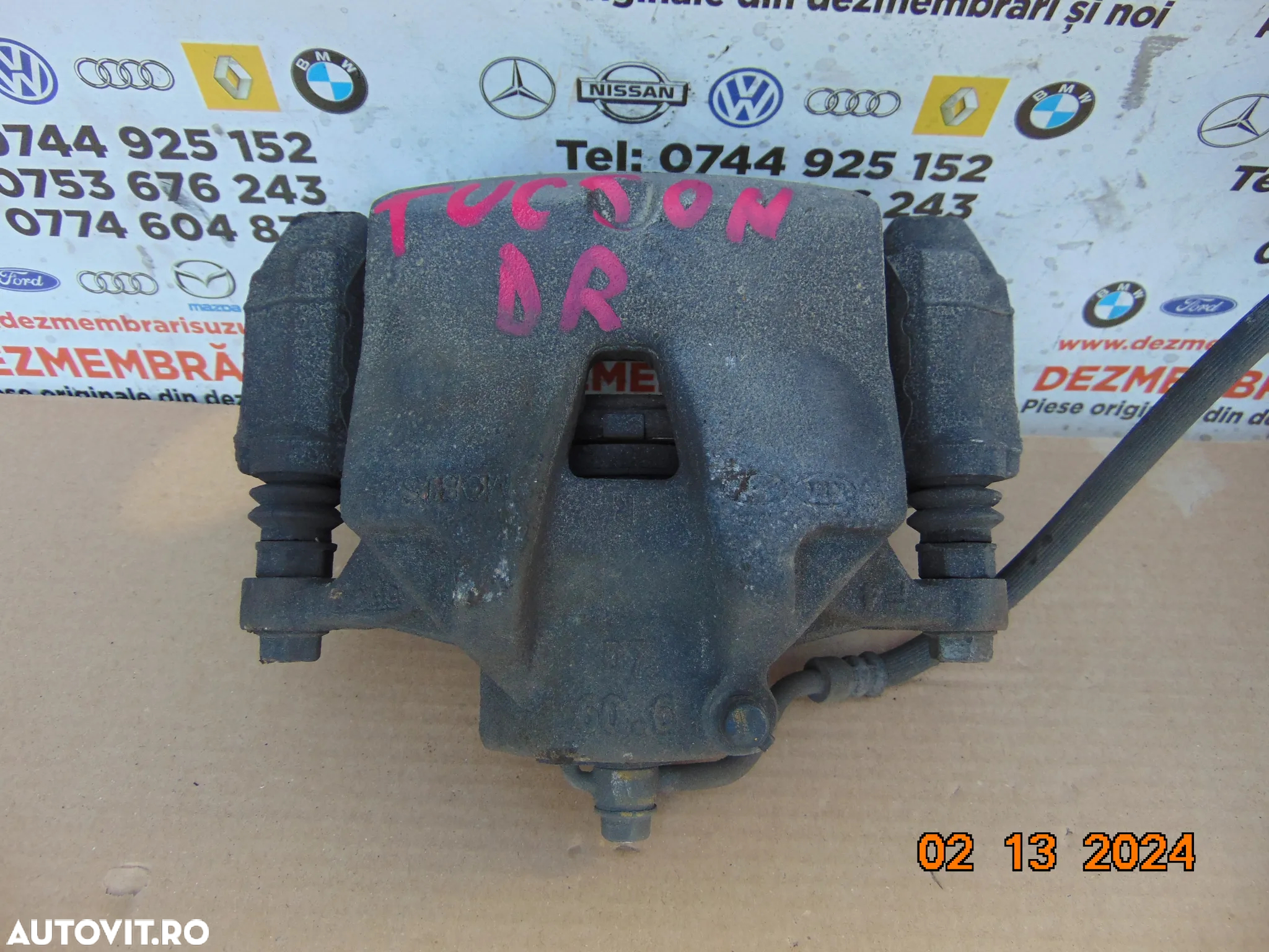 Etrieri fata Hyundai Tucson 2014-2020 etrier fata sttanga dreapta Kia Sportage Tucson 3 - 3