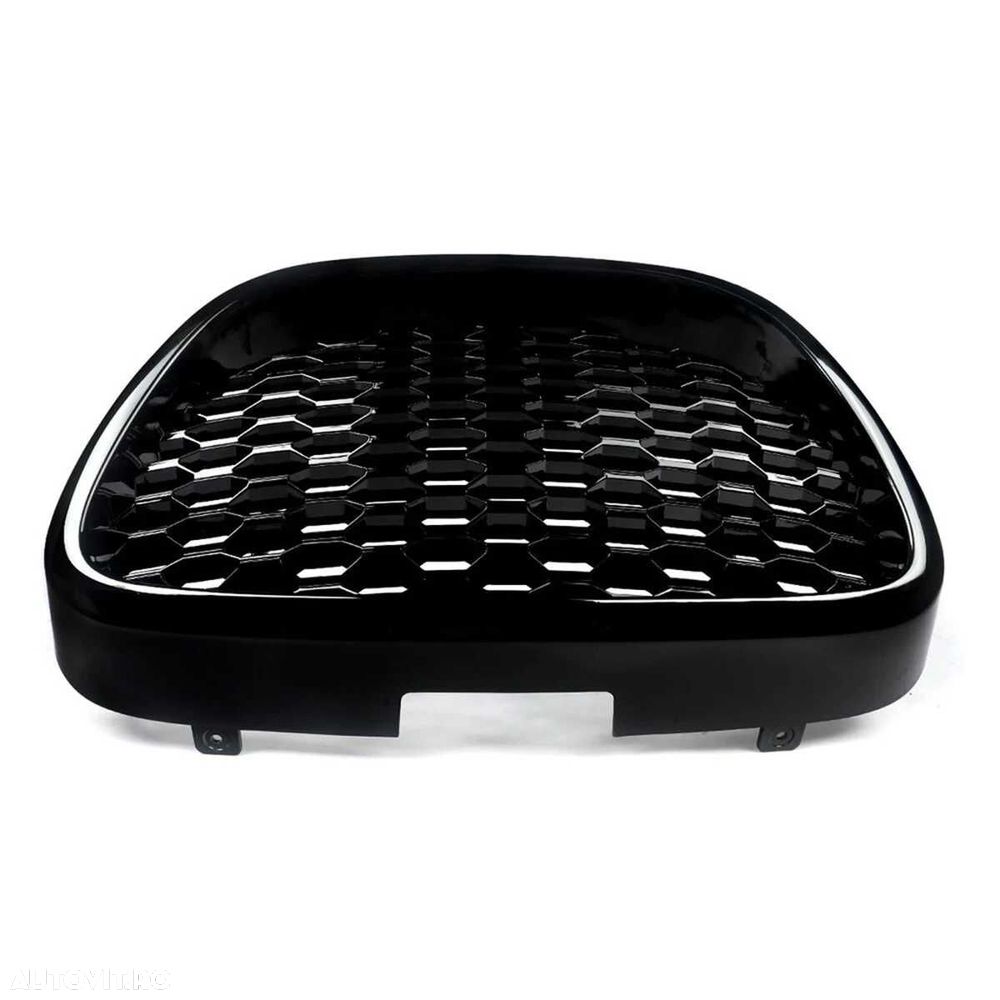 Grila Centrala Bara Fagure Seat Leon 1P, Altea, Toledo, Negru Lucios - 3