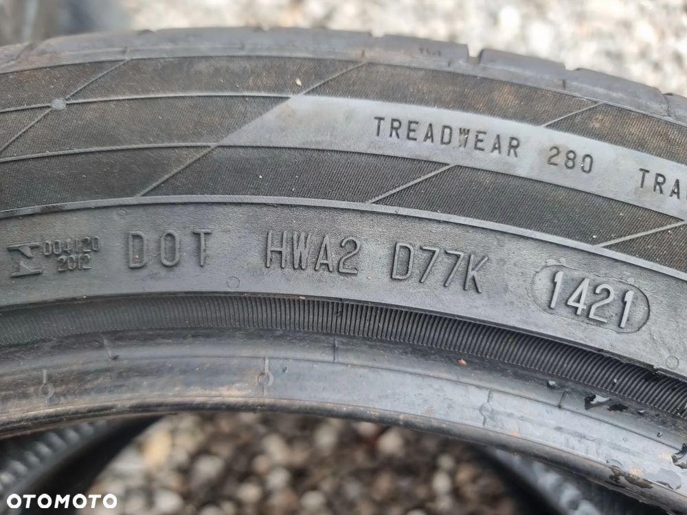 Opony letnie CONTINENTAL 245/45R19 102Y CONTISPORTCONTACT 5 MO1 (4szt.) (1x4,0 3x5,5) (DOT: 1x0920 1x1421 2x5121) L302 - 9