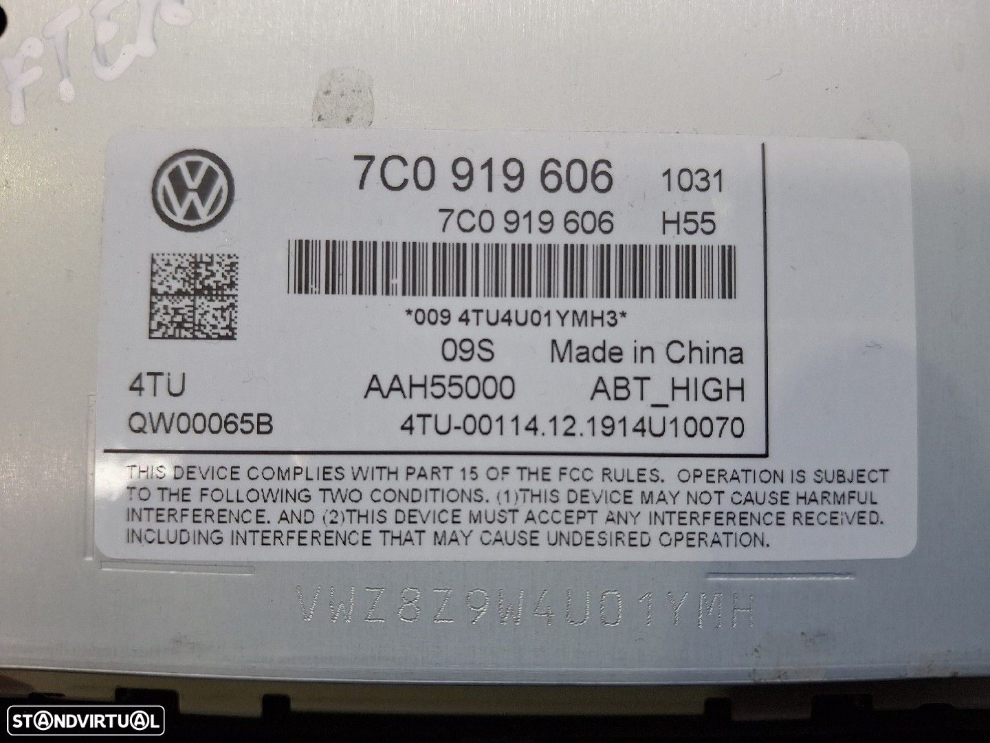 Radio Volkswagen Crafter Caixa (Sy_, Sx_) - 3