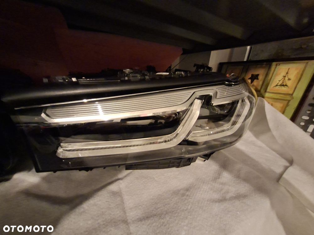 Lampy Adaptive led Lewa Prawa BMW 5 g30 lci idealne kompletne - 9