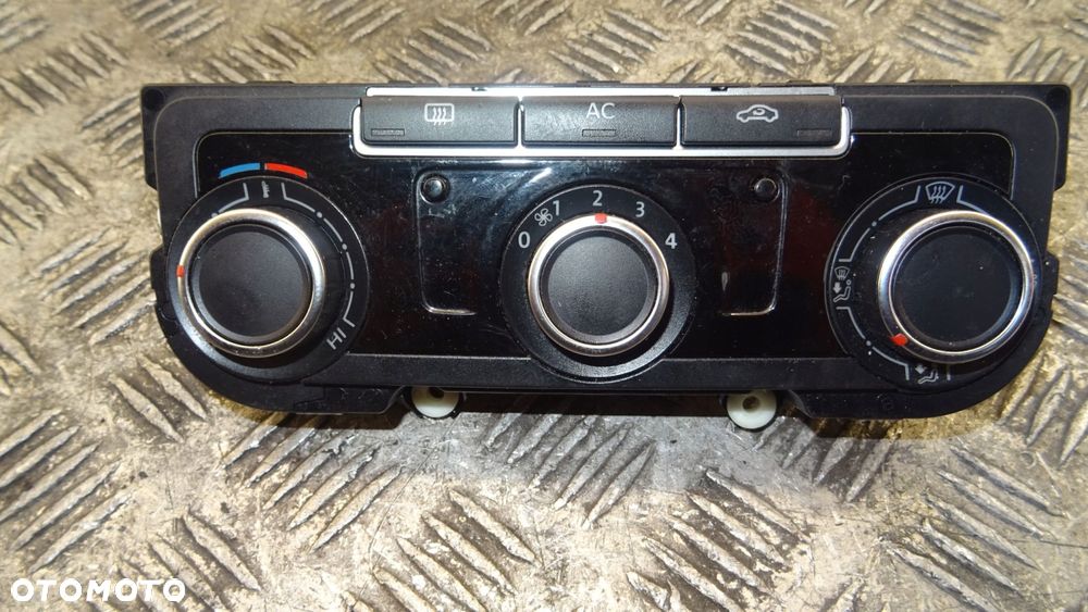 panel klimatyzacji volkswagen oe 7no907426am - 1