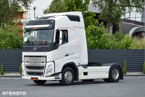 Volvo FH500 / EURO 6 / NOWY MODEL / KLIMATYZACJA POSTOJOWA / ACC / LEDY / 2 ZBIORNIKI / FULL SPILERY / 2023 / NISKI PRZEBIEG / SERWISOWANY / SPROWADZONY