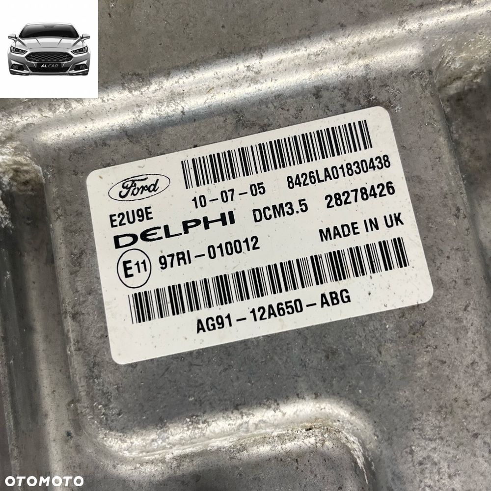 KOMPUTER MONDEO MK4 LIFT 2.0 TDCI AG91-12A650-ABG - 2