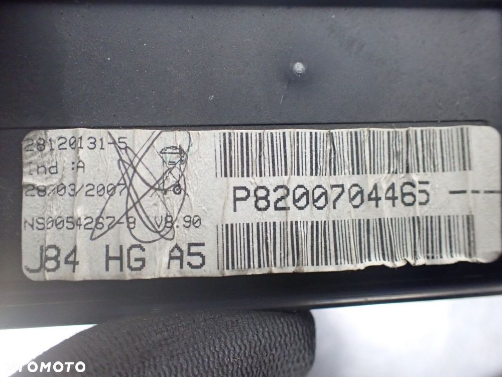 LICZNIK WYŚWIETLACZ RENAULT SCENIC II 1.6 8200704465 - 5