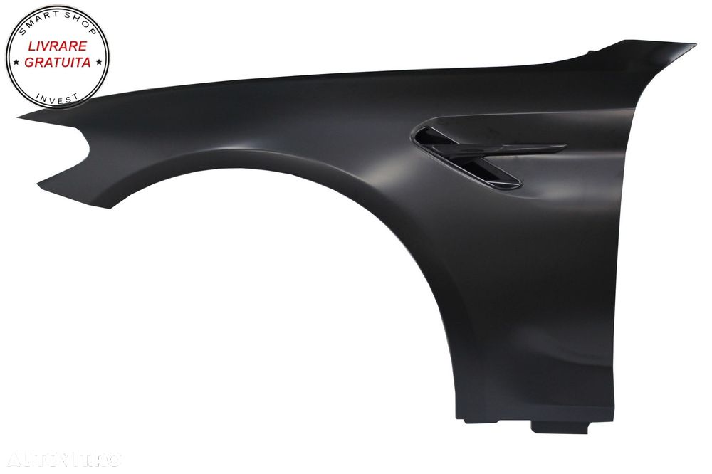 Aripi Laterale BMW 5 Series G30 G31 (2017-) Negru M5 Design- livrare gratuita - 2