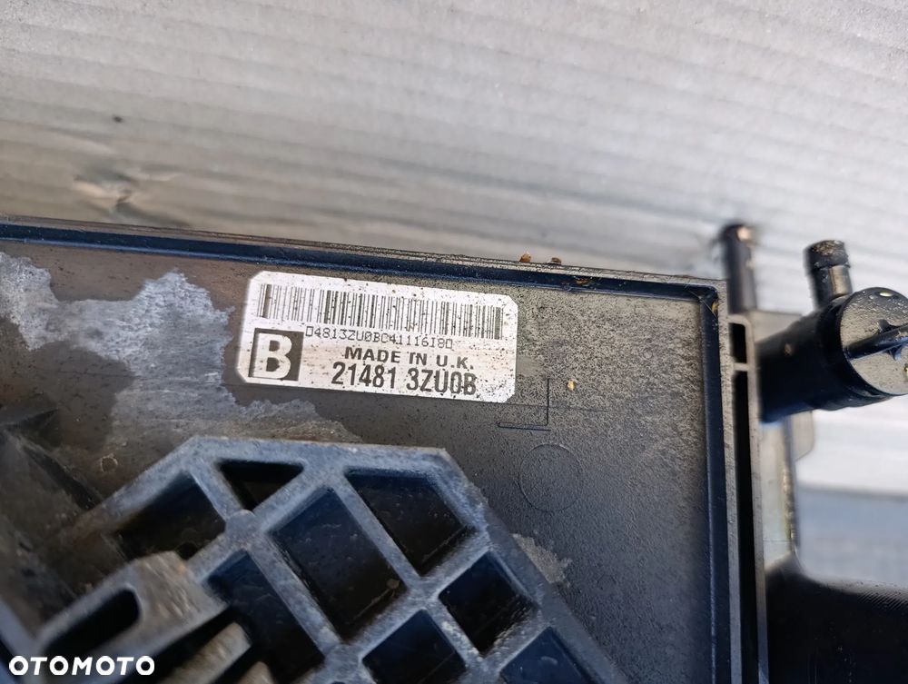 NISSAN JUKE I F15 CHŁODNICE WENTYLATOR KOMPLET 214103ZU0A - 4