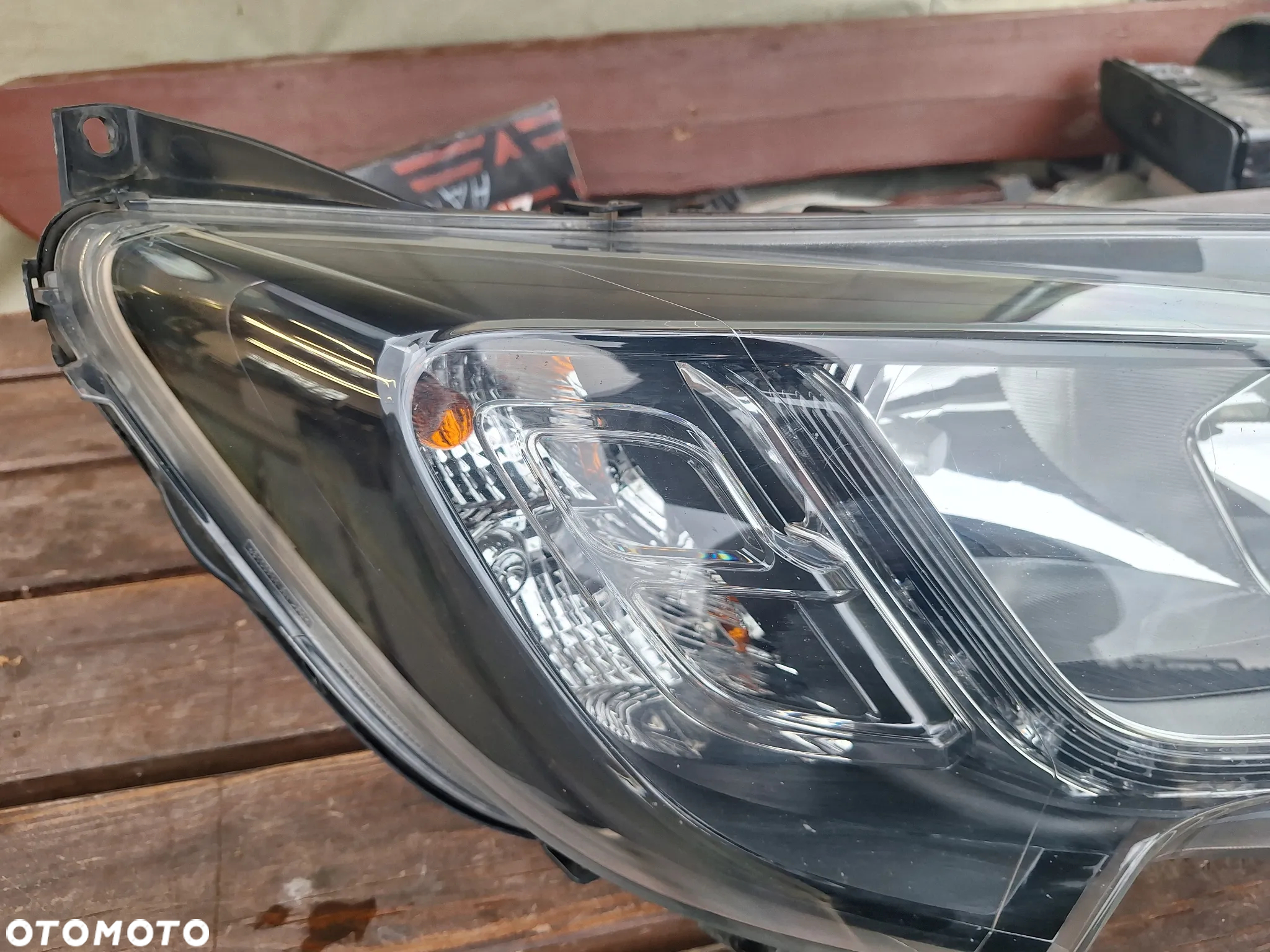 Lampa prawa przednia Fiat Ducato III lift Jumper boxer led czarny srodek - 2