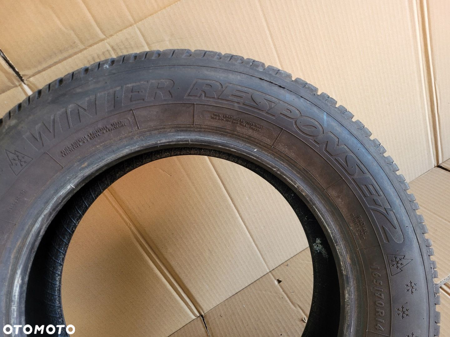 165/70 R14 DUNLOP SP WINTER RESPONSE 2 81T 7,7MM 2024ROK - 4