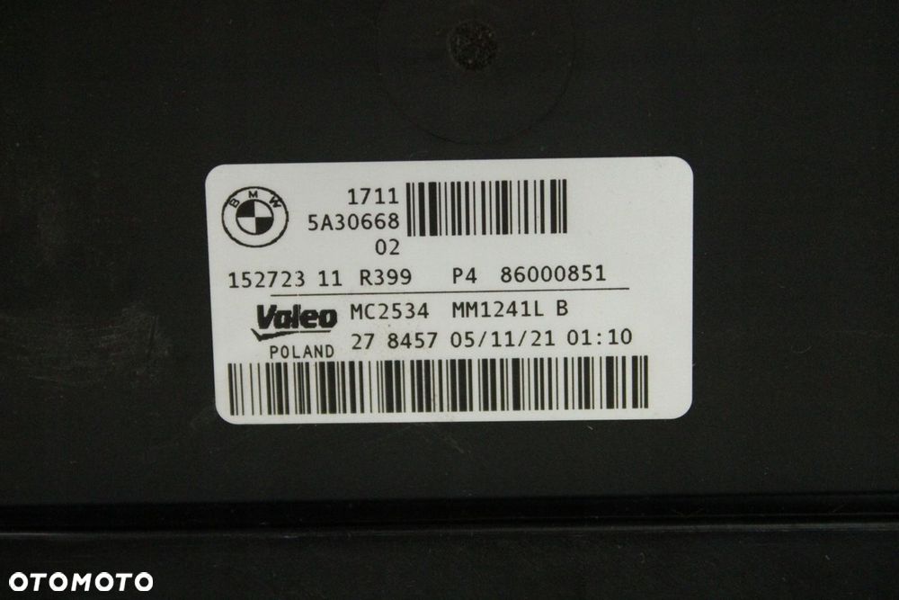 CHŁODNICE WENTYLATOR KOMPLET BMW G22 430i Xdrive 2.0 G20 G21 G23 G26 Z4 - 8