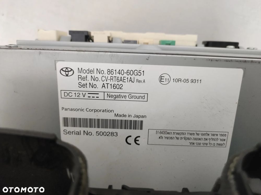 RADIO NAWIGACJA TOYOTA LAND CRUISER 150 J15 LIFT - 5