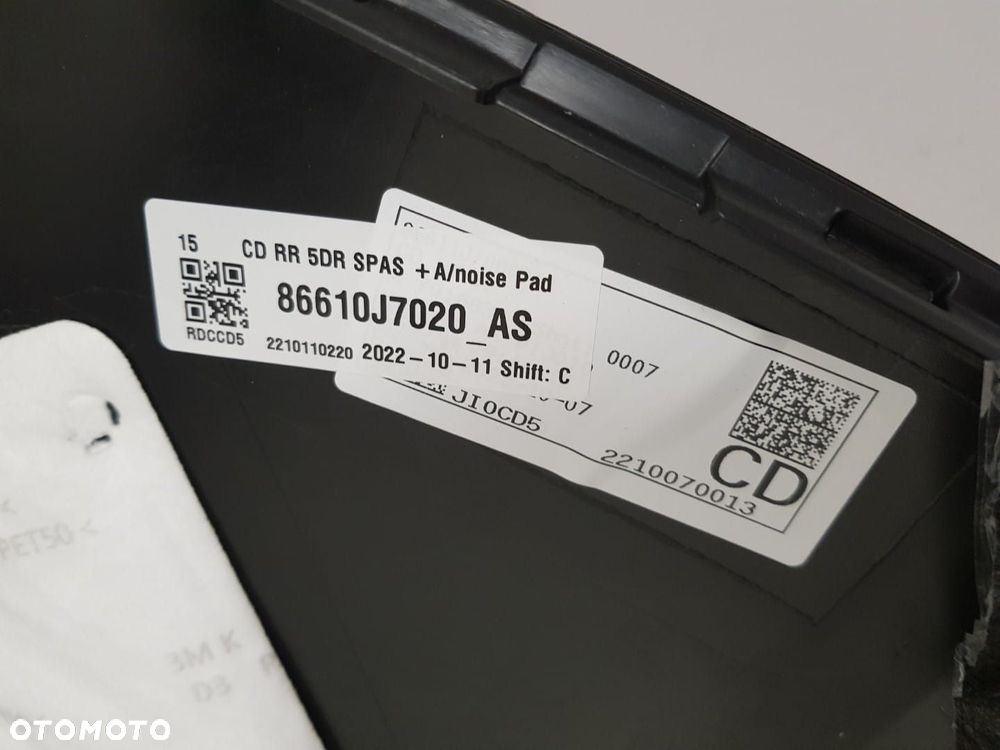FABRYCZNIE NOWY ORYGINALNY ZDERZAK TYLNY TYŁ KIA CEED 3 III 18-21r HB  6xPDC 86611-J7000 - 10