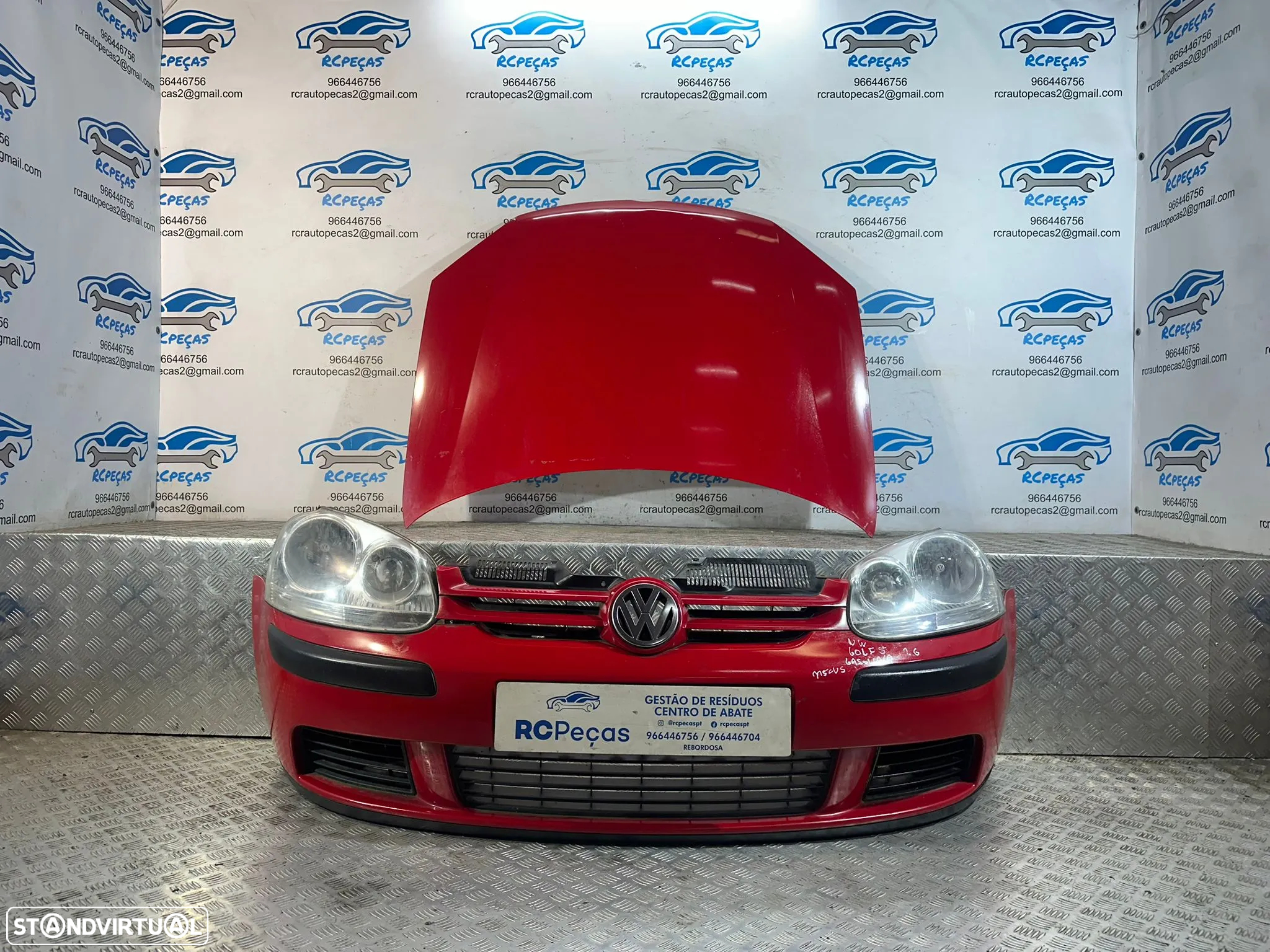 .Frente VW Volkswagen Golf 5 MK5 2003 - 2008 - 2