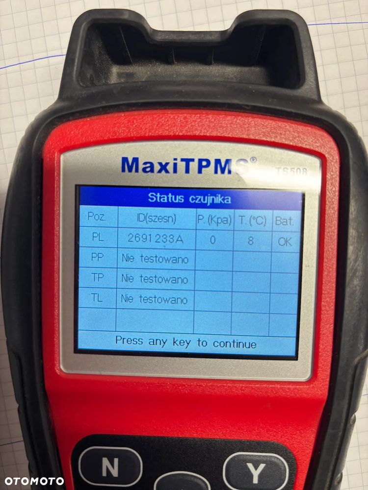 1 Felga Alu Bmw G-20,G-60, M-Pakiet, 10Jx20H2, X3 G01 X4G02, 20" +TPMS - 12