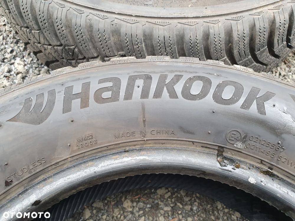 4x OPONA ZIMOWA ZIMÓWKI ZIMOWE  185/65R14 HANKOOK WINTER I*CEPT RS3 W462 86 T 2023r 7,6 mm JAK NOWE - 4
