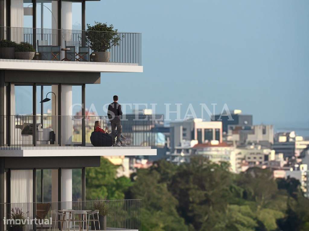 Apartamento T3 com varanda e estacionamento no Campo Grande - Grande imagem: 5/80