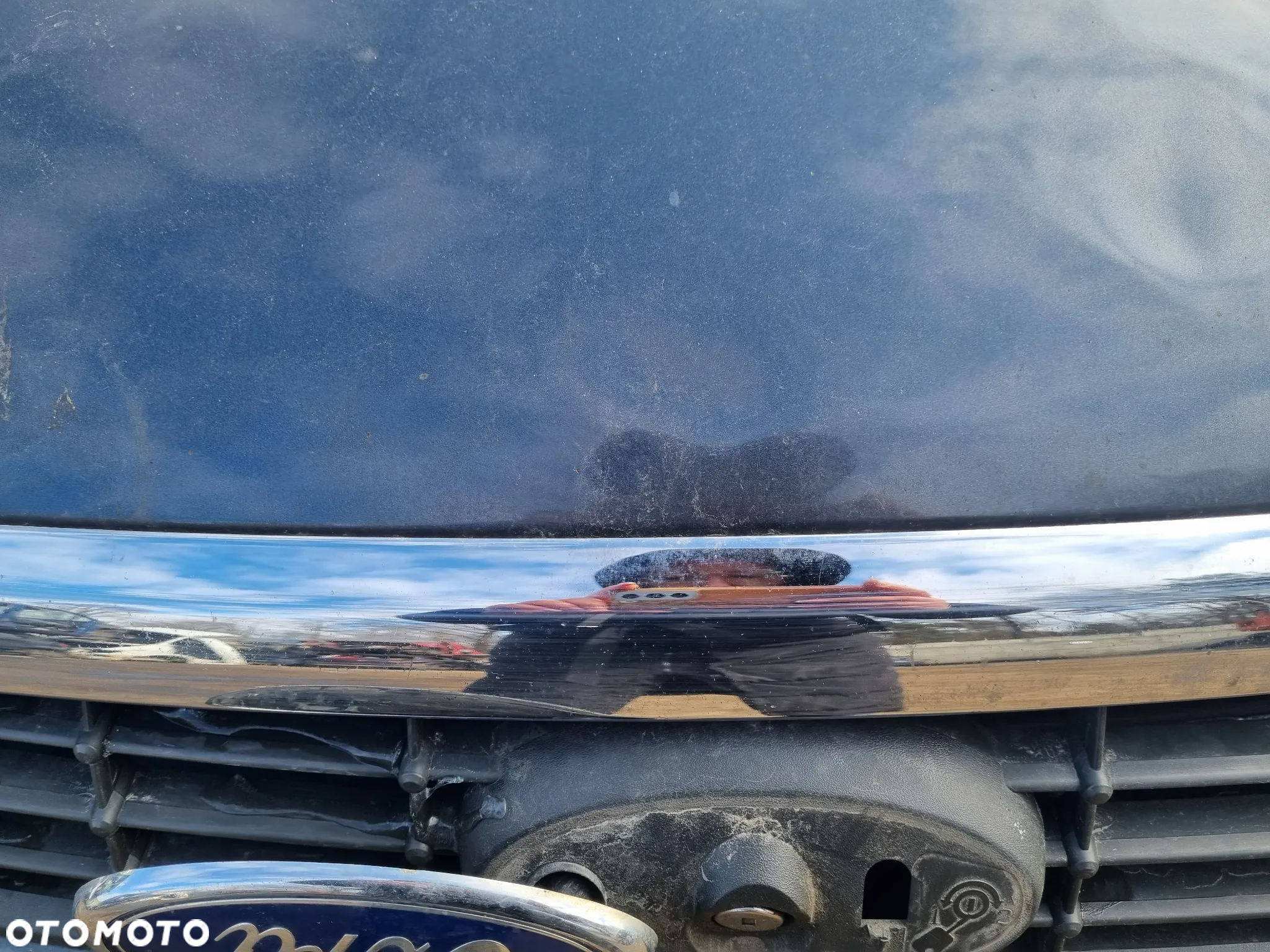 FORD FOCUS MK2 04-11 2009 r. LIFT chrom listwa maski * - 3