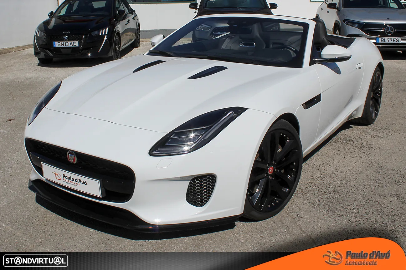 Jaguar F-Type Cabriolet P300 Aut. R-Dynamic Black - 2