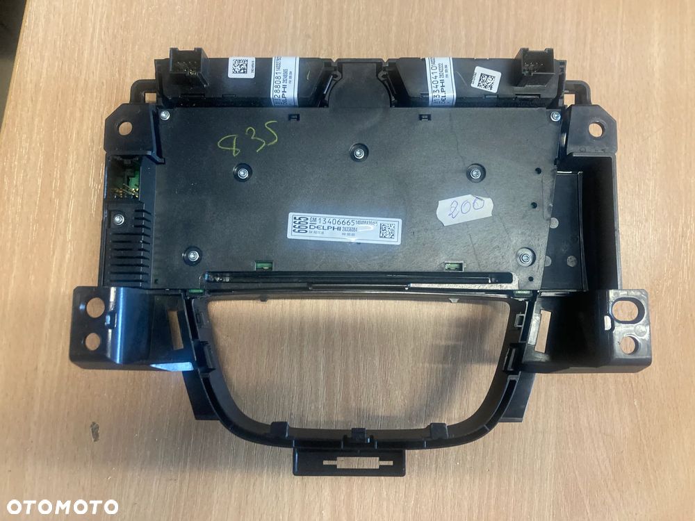 Panel Sterowania Nawigacji RADIA Opel Astra J 13406665 - 3