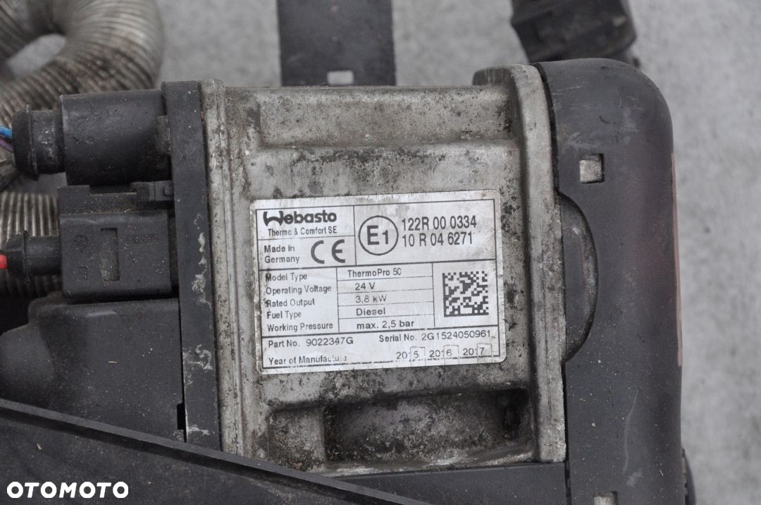 WEBASTO ACTROS MP4 14R nr 902234706 - 3