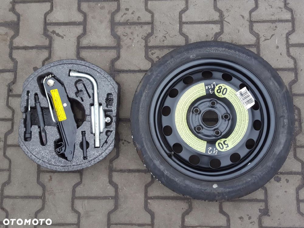 SEAT ALTEA LEON 3 III 12-20r ALTEA KOŁO DOJAZDOWE 16 5X112 LEWAREK