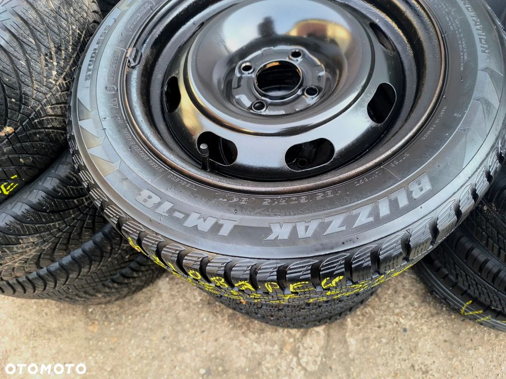 4x108 Felgi Stalowe Stal 15 Koła Zimowe Zima CITROEN C2 C3 PICASSO PEUGEOT 1007 206 306 207 206+ 8,5mm Legnica ALU-RAD 185/60 - 5