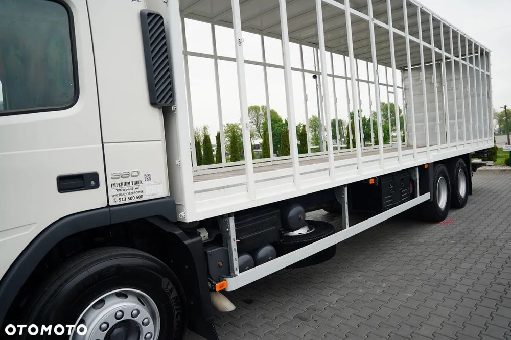 Volvo FM 380 / SOLÓWKA / 6X2 / DO PRZEWOZU ŻYWCA / DROBIU / WINDA 2 000 KG / EURO 5 - 11
