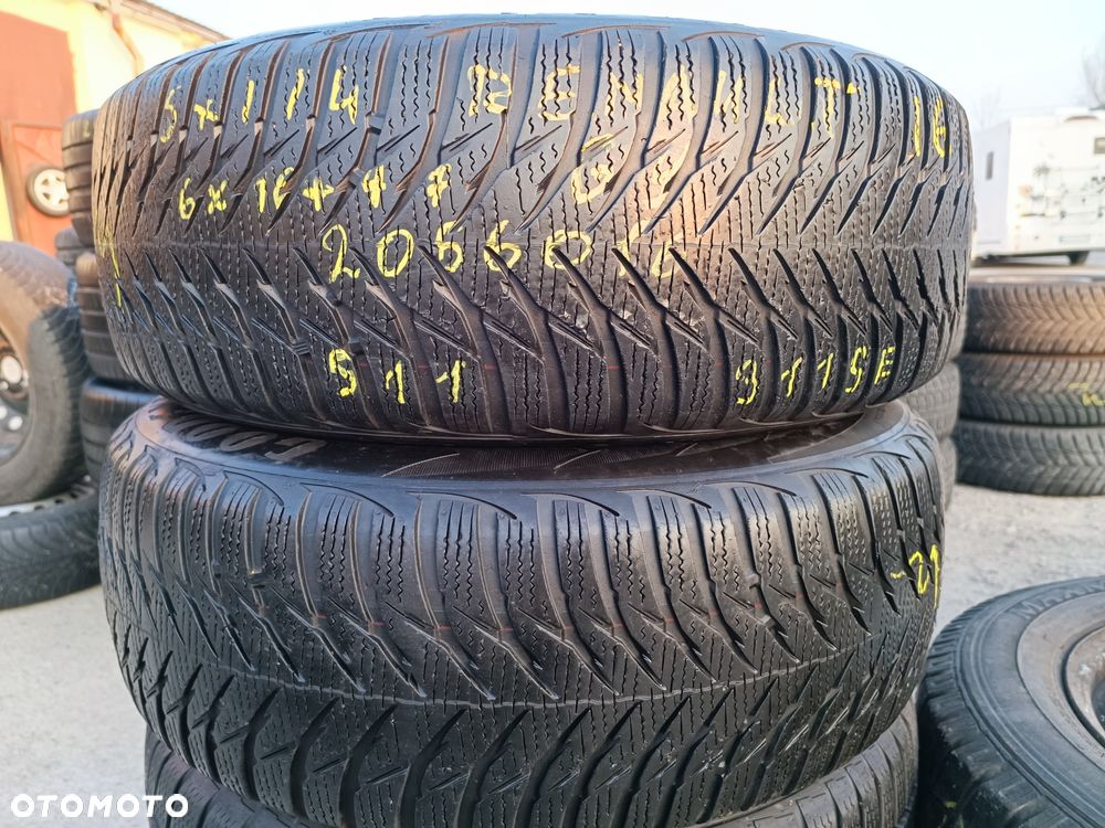 5x114,3 5x114 Felgi Stalowe stal 16 Koła Zimowe Zima RENAULT LAGUNA III 3 MEGANE 3 SCENIC 3 FLUENCE NISSAN LEAF JUKE PRIMERA P12 205/60 5-7mm Legnica ALU-RAD - 6