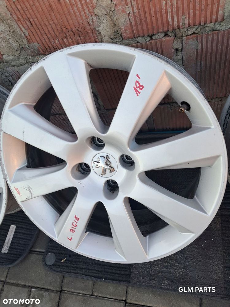 peugeot 5008 felgi aluminiowe 18" 4x108 et29 7j 9675496577 - 9