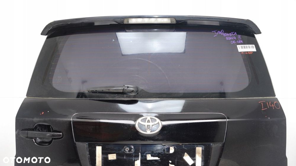 KLAPA BAGAŻNIKA TYŁ TOYOTA RAV4 III 05-08R 202 - 2