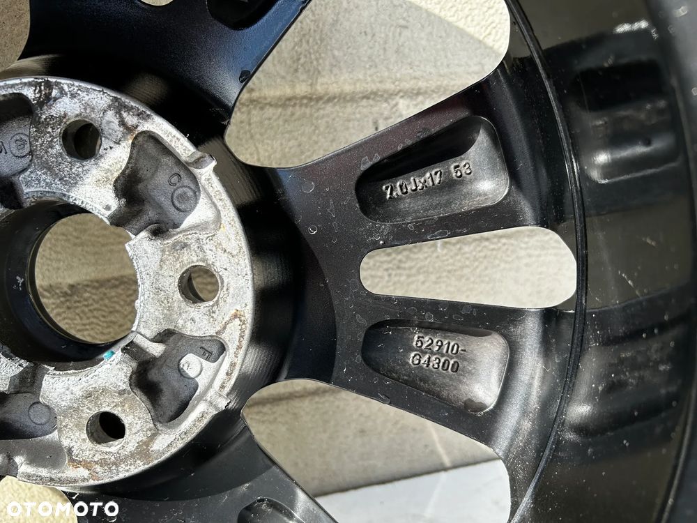 Felga aluminiowa HYUNDAI i30 IONIQ ELANTRA IX35 7x17 5x114.3 ET 53 52910-G4300 - 3