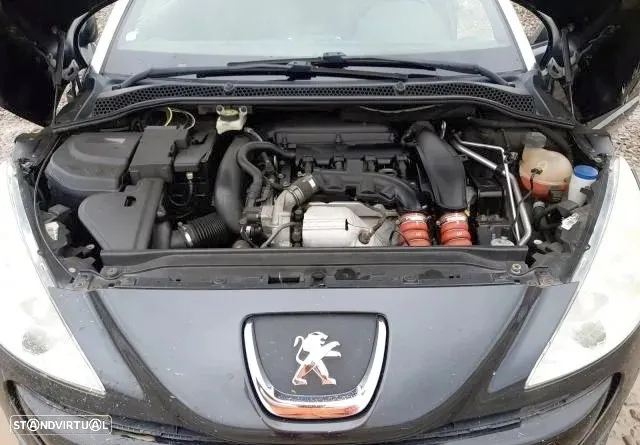 PEUGEOT RCZ 1.6 GT THP 156cv 156 cv Preto 5fv 5f02 ep6cdt - Frente Completa Parachoques Parachoque Motor Espelho Interior Jantes Caixa - 2