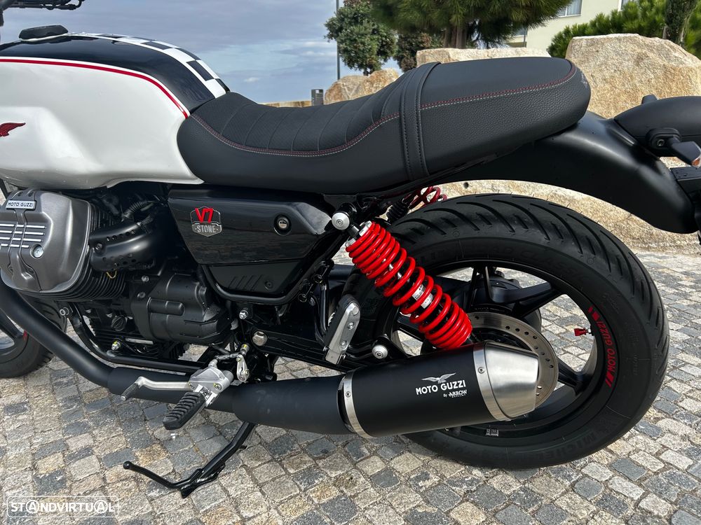 Moto Guzzi V7 Stone Ten  850 Edição Limitada/Troco HD - 4
