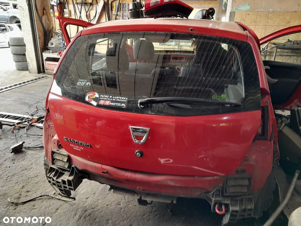 Klapa tylna pokrywa bagażnika DACIA Sandero I 08-12r. OV21D - 5