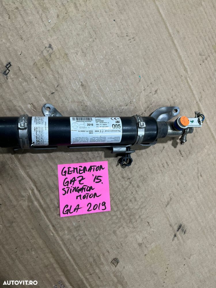 Cartus generator gaz pentru stingere incendiu MERCEDES A-class W176 , GLA C156 an 2019 cod 2468600200 - 3