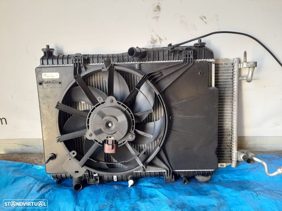 RADIADOR VENTILADOR AE8319E892AB FORD FIESTA VI 6 MK6 1.4 TDCI - 3
