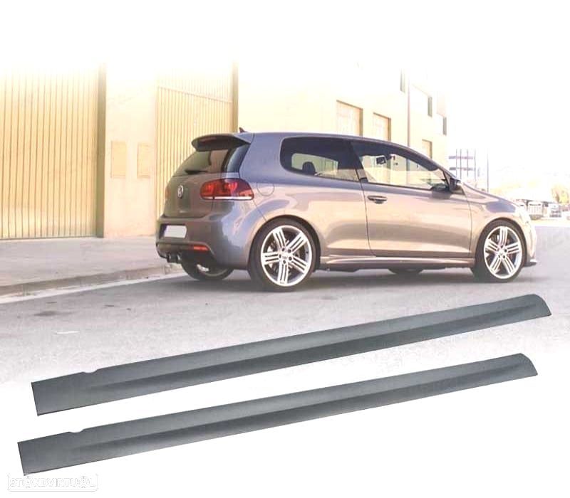 EMBALADEIRAS LATERAIS VOLKSWAGEN VW GOLF 6 LOOK R20 - 1