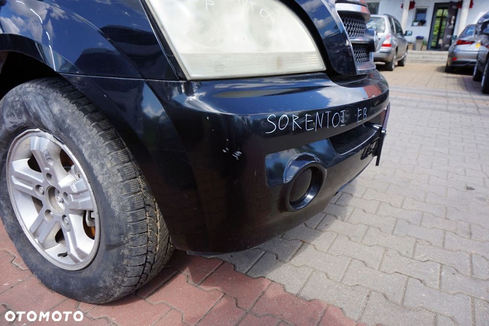 MASKA ZDERZAK BŁOTNIKI LAMPY SORENTO I EB  KIA 2002-2007 CZARNY PRZÓD KOMPLETNY - 11