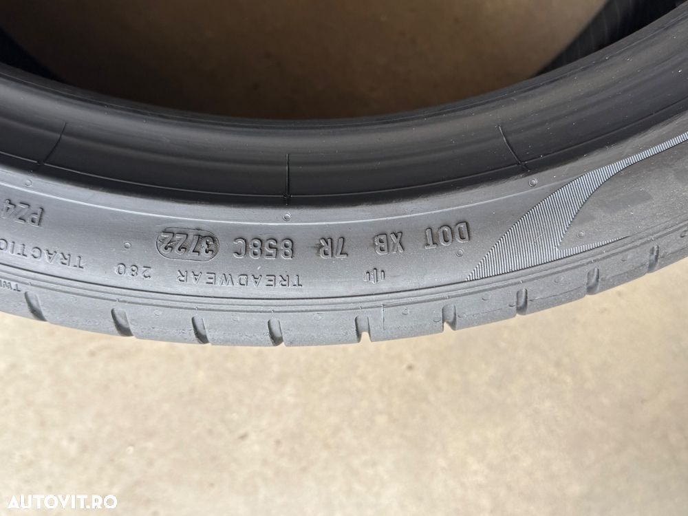 Vând 2 anvelope 315/30/22 Pirelli de vară ca noi - 7