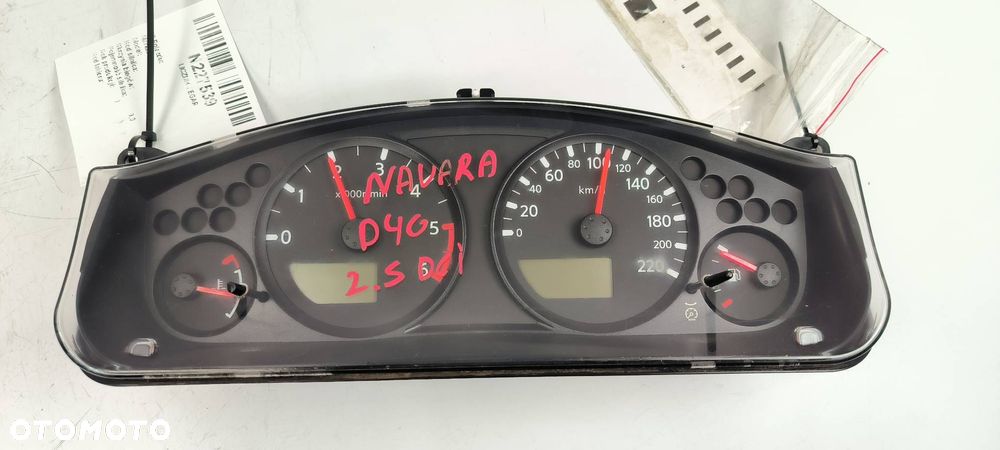 LICZNIK ZEGAR NISSAN NAVARA 24810-3X21D - 1