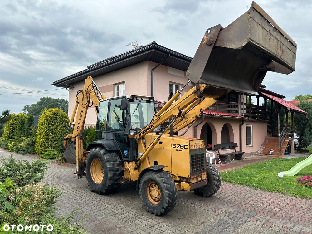 Ford 675D Turbo 4x4 Koparko Ładowarka Koparka - 7