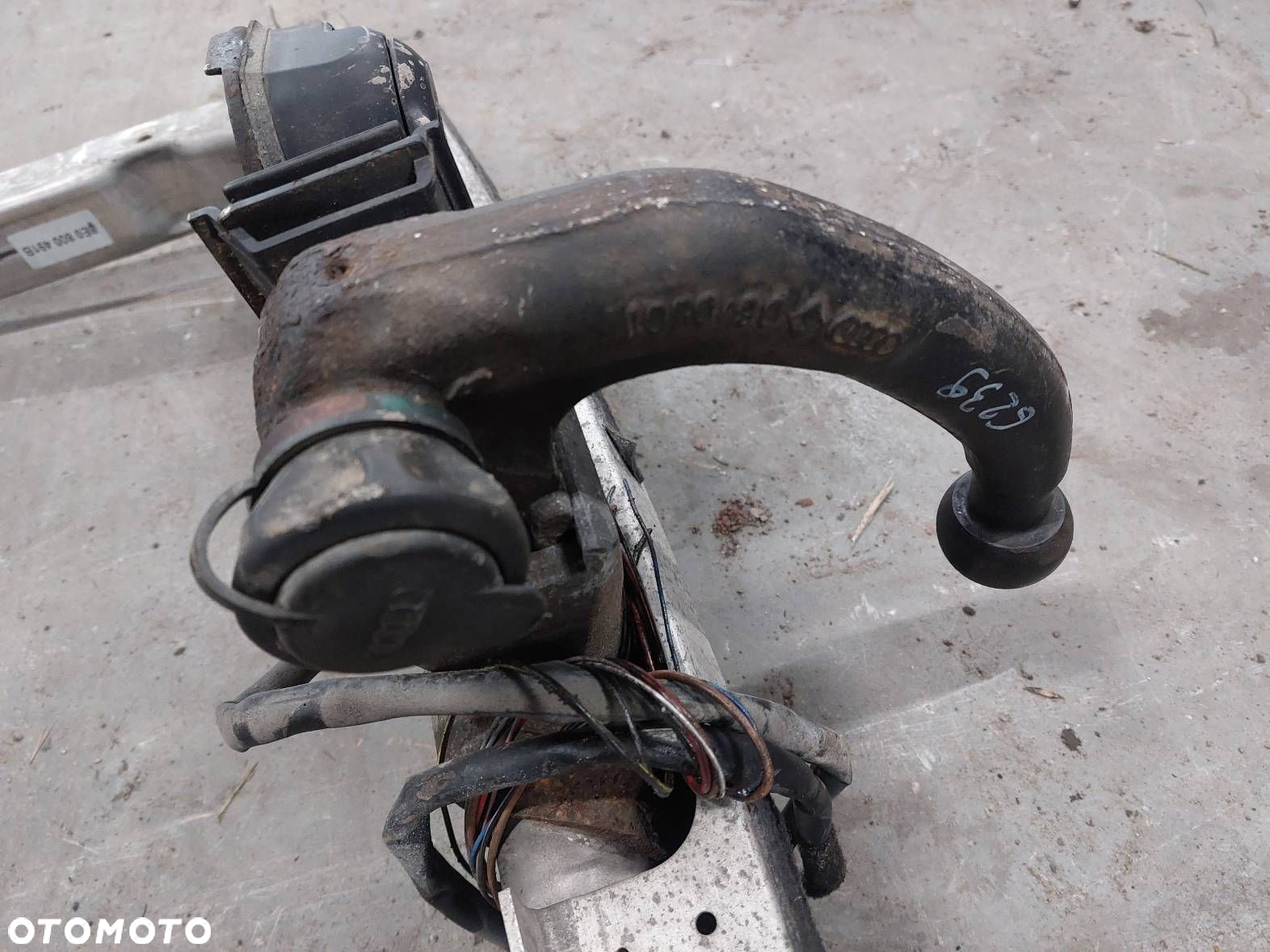 HAK HOLOWNICZY TABLICZKA WIĄZKA AUDI A4 B7 KOMBI 8E0800491B 8E0800491B - 5