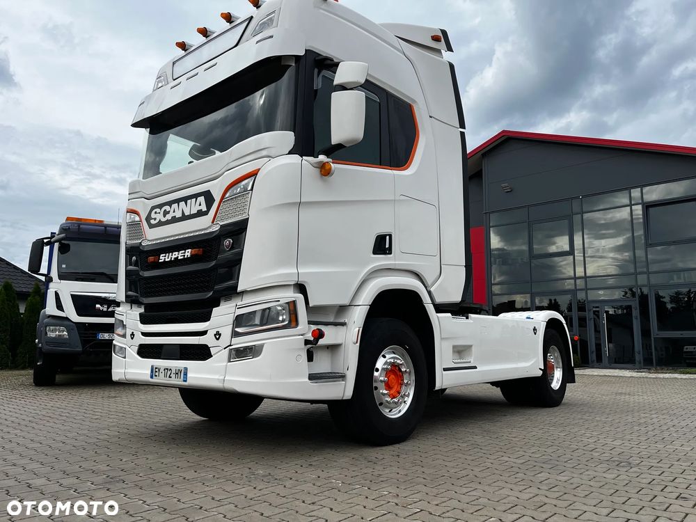 Scania V8 580 SPROWADZONA Z FRANCJI SERWISOWANA HYDRAULIKA FULL OPCJA STAN IDEALNY !!!! - 10