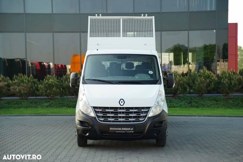Renault MASTER / DCI 150 / BASCULATOR / CAMION CU TRACȚIE MIXĂ 7 LOCURI / MANUAL / DOUĂ RULOURI - 5