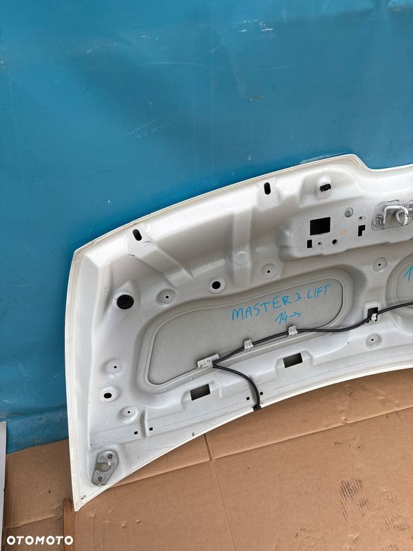 MASTER 3 III Lift 14- maska pokrywa silnika BIAŁA DO ZAŁOŻENIA - 13