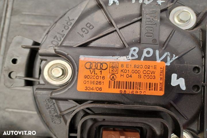 Ventilator aeroterma 8E1820021F 8E1820021F Audi A4 B7 [2004 - 2008] A - 3