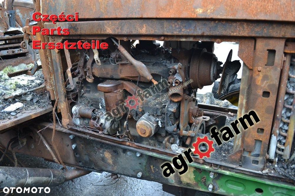 John Deere 6300 części, skrzynia biegów, silnik - 4