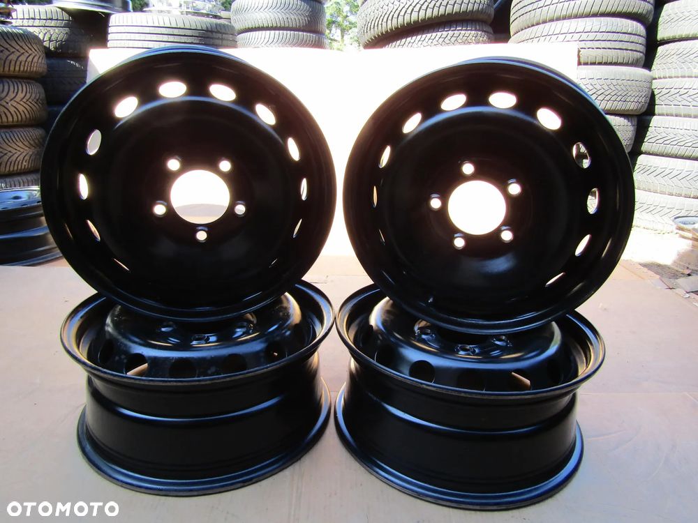 4x Felgi Stalowe 16 Renault Master II III Opel Movano II B 6,5 j 5x130 ET66 piasta 89 mm - 1