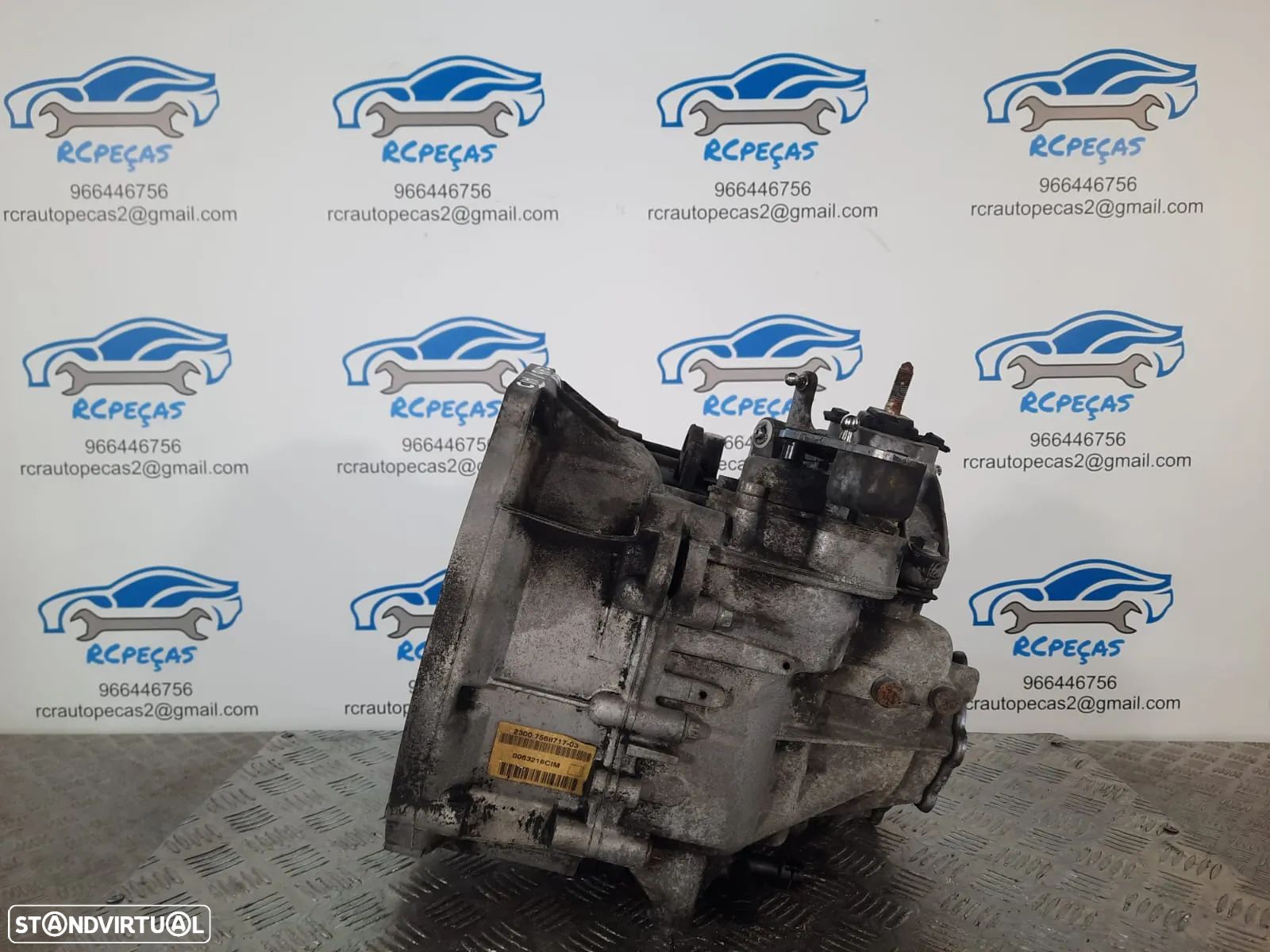 .CAIXA VELOCIDADES MANUAL MINI R57 CABRIO 1.6D 16V 110CV 9HZ CIM 23007568717 7568717 GS6-53DG-CIM GS653DG-CIM - 1