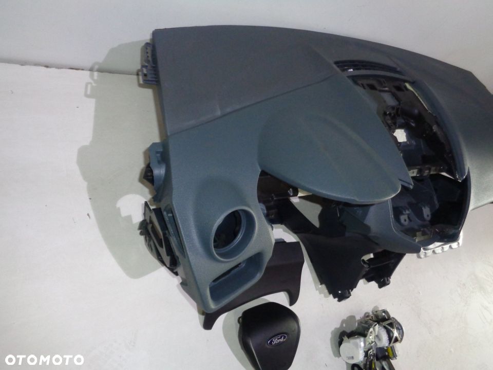 FORD FIESTA MK7 DESKA KONSOLA AIRBAG PODUSZKI PASY - 2
